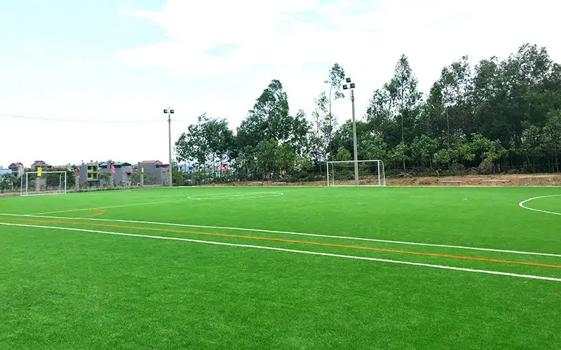 Thi công sân cỏ nhân tạo - Dịch vụ thi công sân thể thao - TTP Sport