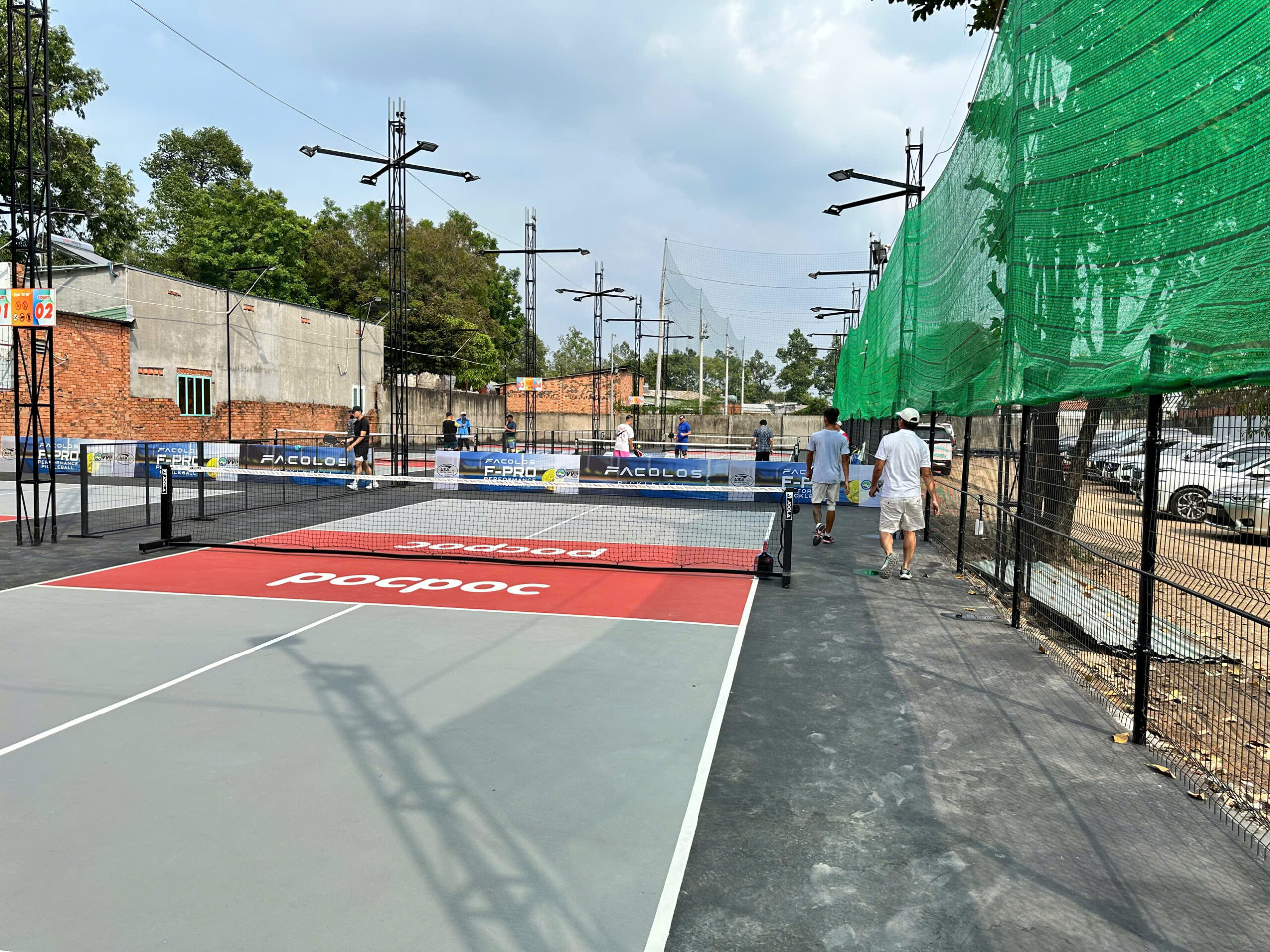 Dự án thi công sân Pickleball