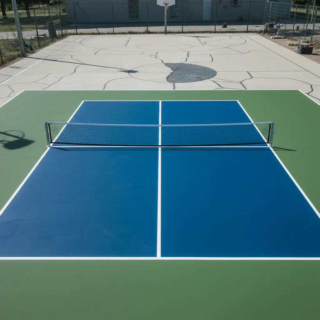 Thi công sân Pickleball TPHCM
